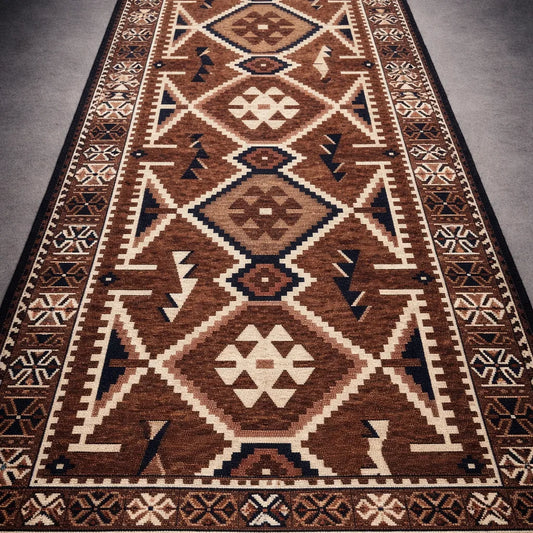 Alfombra Turca Diseño Otomano 80x300 - Diseño 1